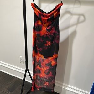Colorful Strapless Maxi Dress - Runaway The Label - XS - never worn
